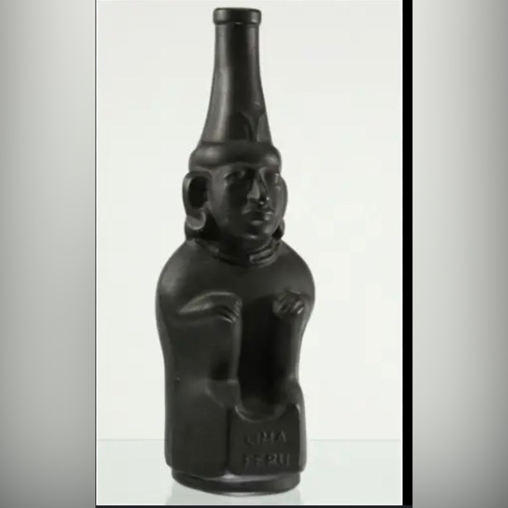 π *Vintage Peruvian Ranuzzi Inca Figure Bottle* π - Picture 3 of 16